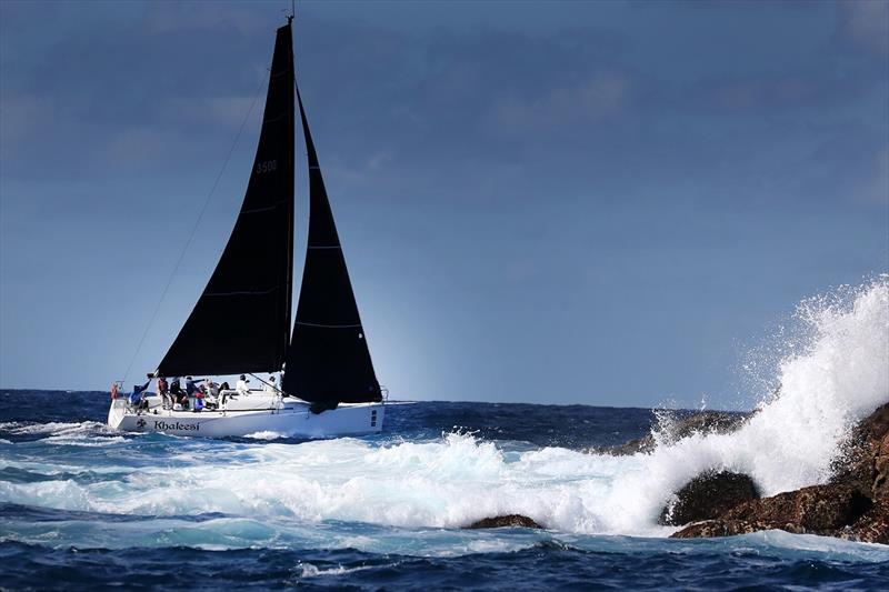 Sail Port Stephens - Kahleesi off the islands  photo copyright Promocean Media taken at Corlette Point Sailing Club and featuring the IRC class