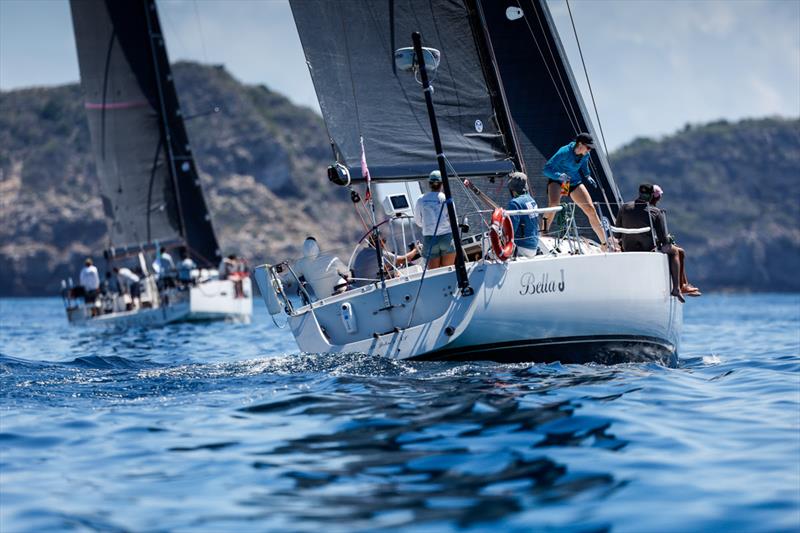 Raymond Rhinelander's J/133 Bella J (CAN) during the Peters & May Round Antigua Race photo copyright Paul Wyeth / www.pwpictures.com taken at Antigua Yacht Club and featuring the IRC class