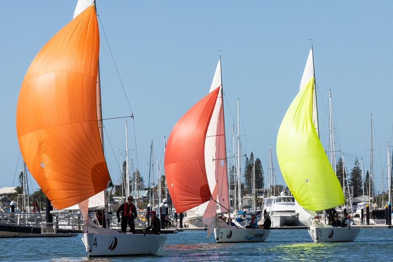 Under spinnaker in the 2023 MWKR - photo © Bruno Cocozza