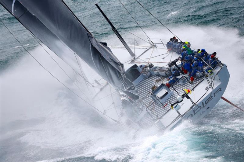 Lucky (ex-Rambler 88) is well suited to tackling the brutal conditions Rolex Fastnet Race competitors can face photo copyright Carlo Borlenghi / ROLEX taken at Royal Ocean Racing Club and featuring the IRC class