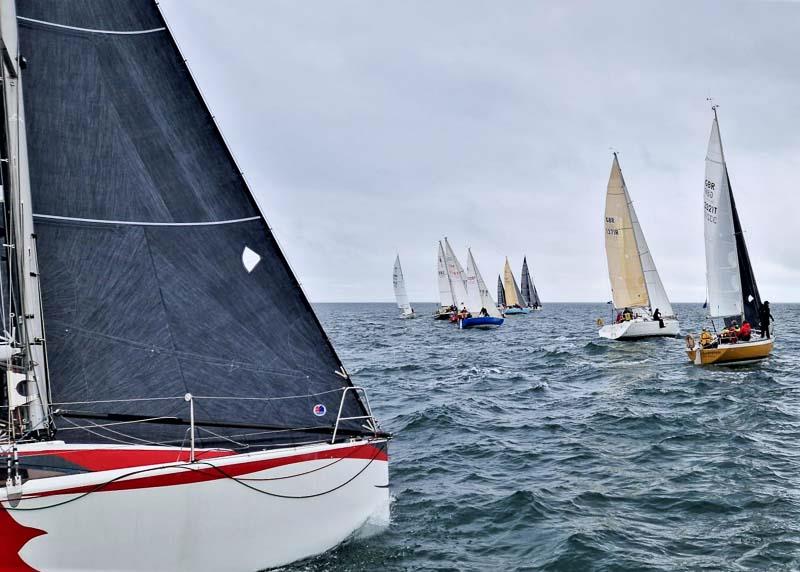 Class 2 Start during the Salcombe Distilling Co. Parkstone Spring Yacht Regatta - photo © Parkstone Yacht Club Spring Yacht Regatta