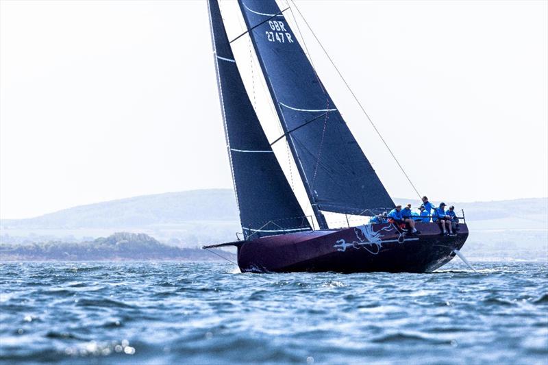 RORC Commodore James Neville's Carkeek 45 Ino Noir has been built especially to take part in this year's Rolex Fastnet Race photo copyright Georgie Altham / photoboat.shootproof.com taken at Royal Ocean Racing Club and featuring the IRC class