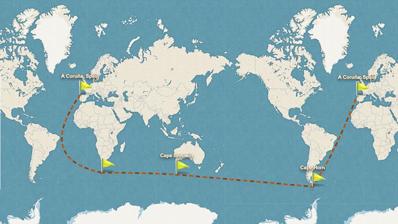 Global Solo Challenge route photo copyright Global Solo Challenge taken at  and featuring the IRC class