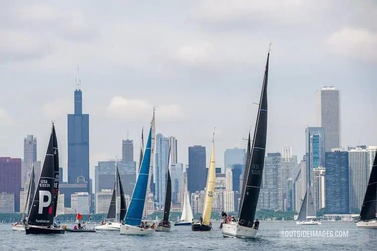 2023 Helly Hansen Sailing World Regatta Series - Chicago photo copyright Paul Todd / Outside Images taken at Chicago Yacht Club and featuring the IRC class