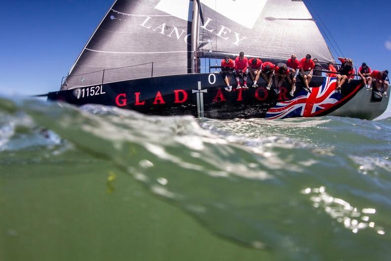 Tony Langley's TP52 Gladiator - Current class leader in IRC One after two days of racing at the IRC National Championships - photo © Paul Wyeth / www.pwpictures.com