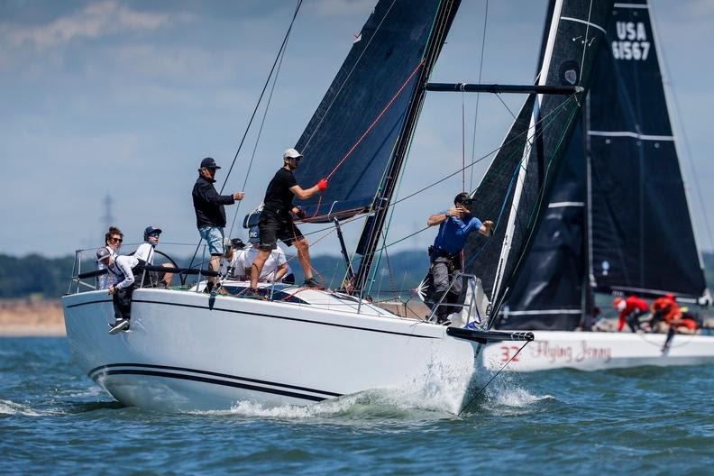 A perfect day on the water for Rob Bottomley's MAT 12 Sailplane 3 at the RORC's IRC National Championships - photo © Paul Wyeth / www.pwpictures.com