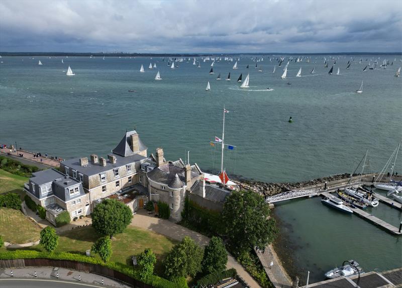 The 2023 Round the Island Race start - photo © Ian Roman / www.ianroman.com