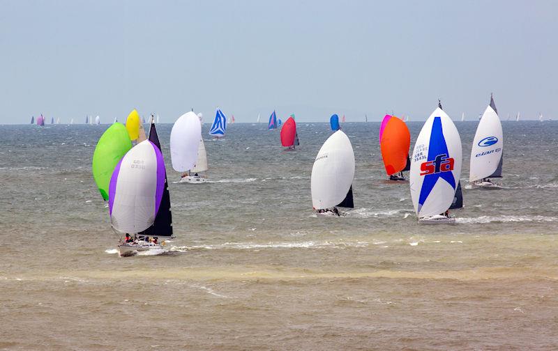 2023 Round the Island Race photo copyright Martin Augustus / www.sailingimages.co.uk taken at Island Sailing Club, Cowes and featuring the IRC class