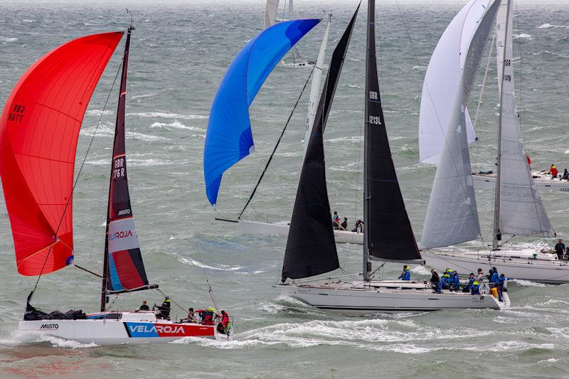 2023 Round the Island Race photo copyright Martin Augustus / www.sailingimages.co.uk taken at Island Sailing Club, Cowes and featuring the IRC class