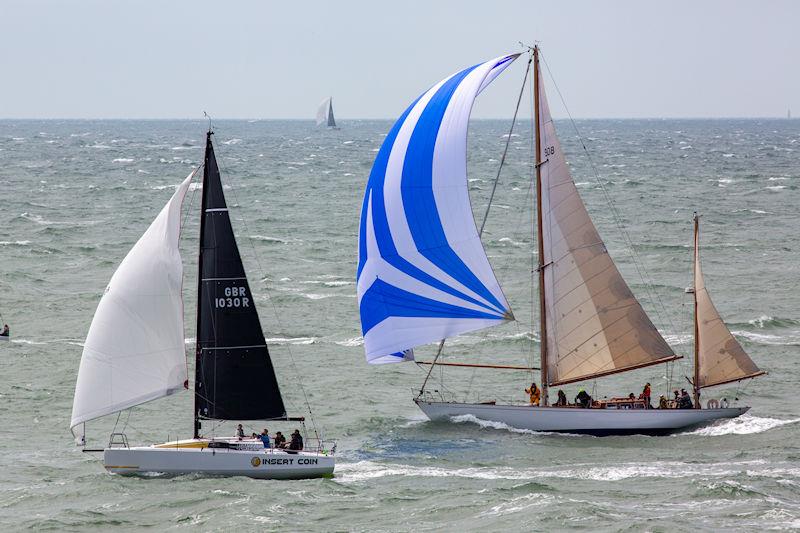 2023 Round the Island Race photo copyright Martin Augustus / www.sailingimages.co.uk taken at Island Sailing Club, Cowes and featuring the IRC class