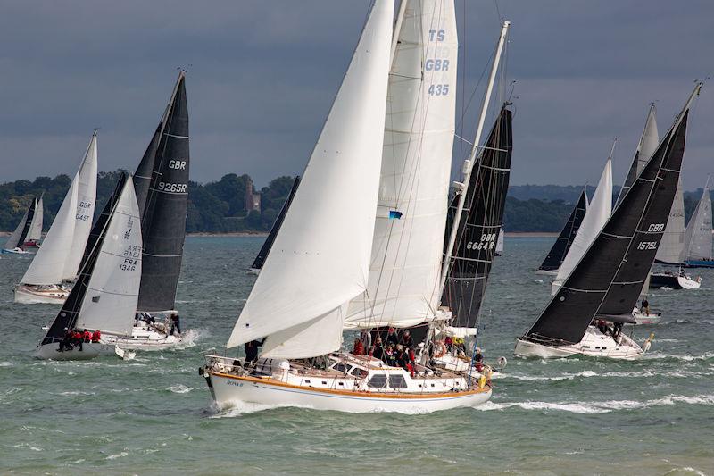 2023 Round the Island Race photo copyright Martin Augustus / www.sailingimages.co.uk taken at Island Sailing Club, Cowes and featuring the IRC class