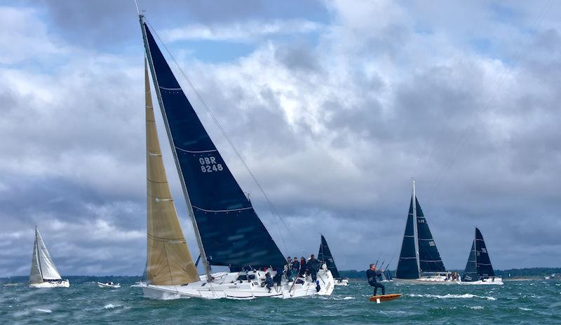 2023 Round the Island Race photo copyright Tom Hicks / www.solentaction.com taken at Island Sailing Club, Cowes and featuring the IRC class