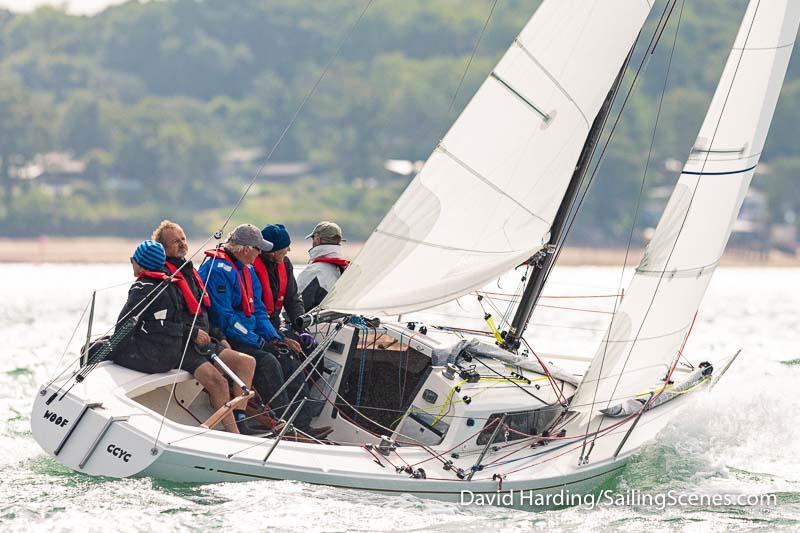 Woof, K9, H-Boat, during the 2023 Round the Island Race - photo © David Harding / www.sailingscenes.com