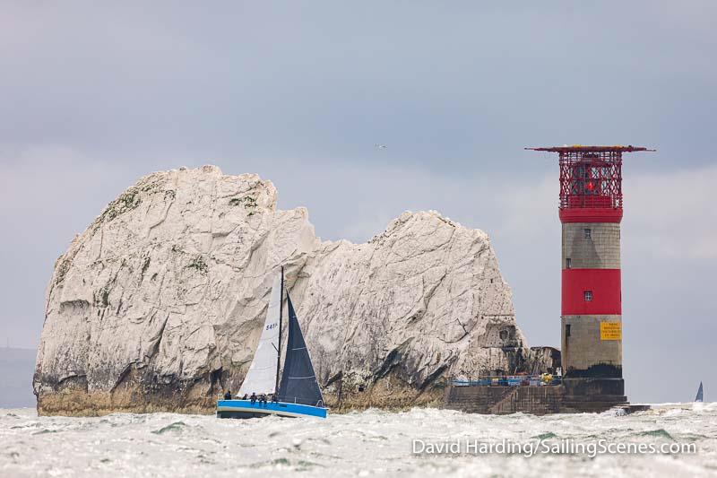 LouLou, 5459L, Pogo 30, during the 2023 Round the Island Race photo copyright David Harding / www.sailingscenes.com taken at Island Sailing Club, Cowes and featuring the IRC class