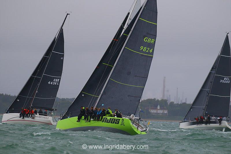 NJOS on day 3 of Cowes Week 2023 photo copyright Ingrid Abery / www.ingridabery.com taken at Cowes Combined Clubs and featuring the IRC class