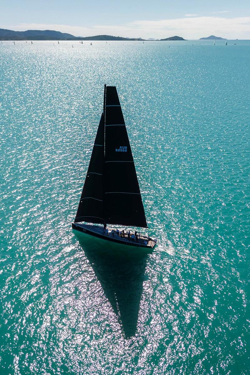 Alive from above - 2023 Airlie Beach Race Week photo copyright Andrea Francolini / ABRW taken at Whitsunday Sailing Club and featuring the IRC class