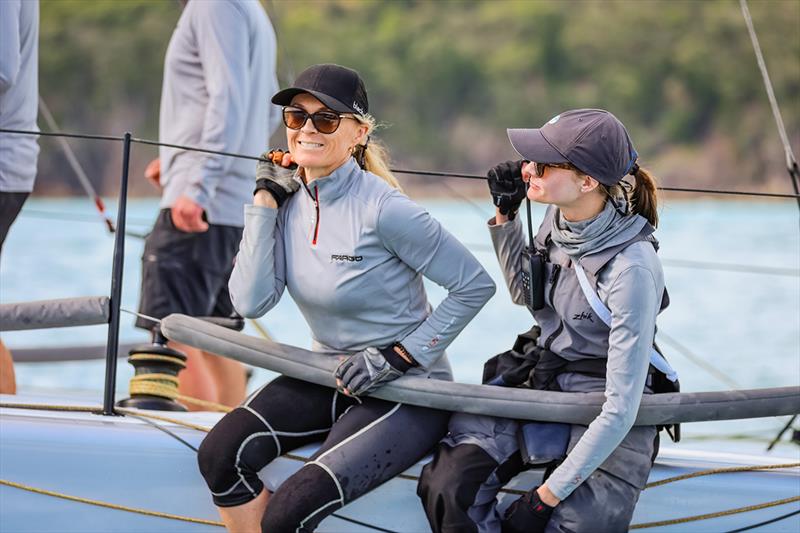 Hamilton Island Race Week - Fargo Crew Enjoying the Beautiful Racing Conditions - photo © Salty Dingo