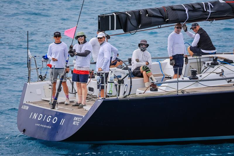 Stacey Jackson chatting pre-start about the tactics from Indigo II - 2023 Hamilton Island Race Week, Day 3 - photo © Salty Dingo