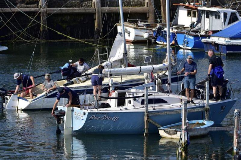 Preparing for the Scarborough YC Regatta - photo © SYC