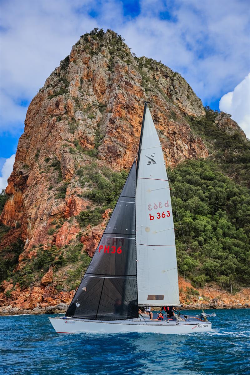 Wazza Red Boat - Hamilton Island Race Week 2023 photo copyright Salty Dingo taken at Hamilton Island Yacht Club and featuring the IRC class