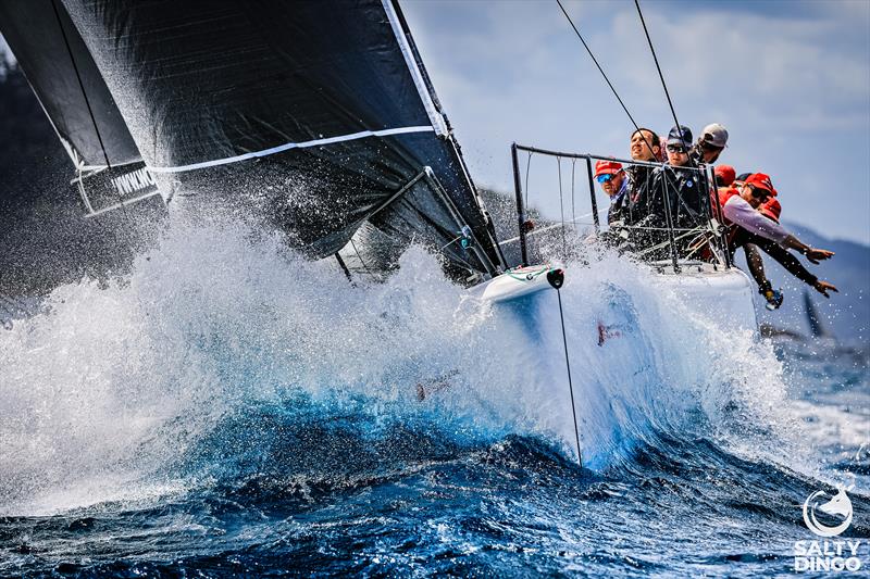 HIRW23 Team Hollywood narrowly leading Rating 4 - Hamilton Island Race Week 2023 photo copyright Salty Dingo taken at Hamilton Island Yacht Club and featuring the IRC class