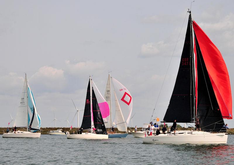 Burnham Week 2023 Day 4 photo copyright Alan Hanna taken at Burnham Sailing Club and featuring the IRC class