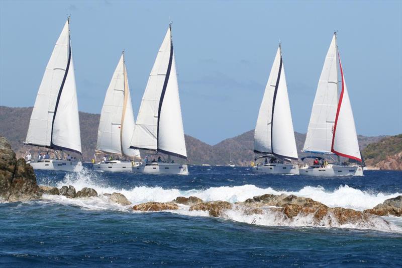 The BVI Spring Regatta & Sailing Festival attracts a diverse fleet, include a large bareboat line-up - photo © Ingrid Abery / www.ingridabery.com
