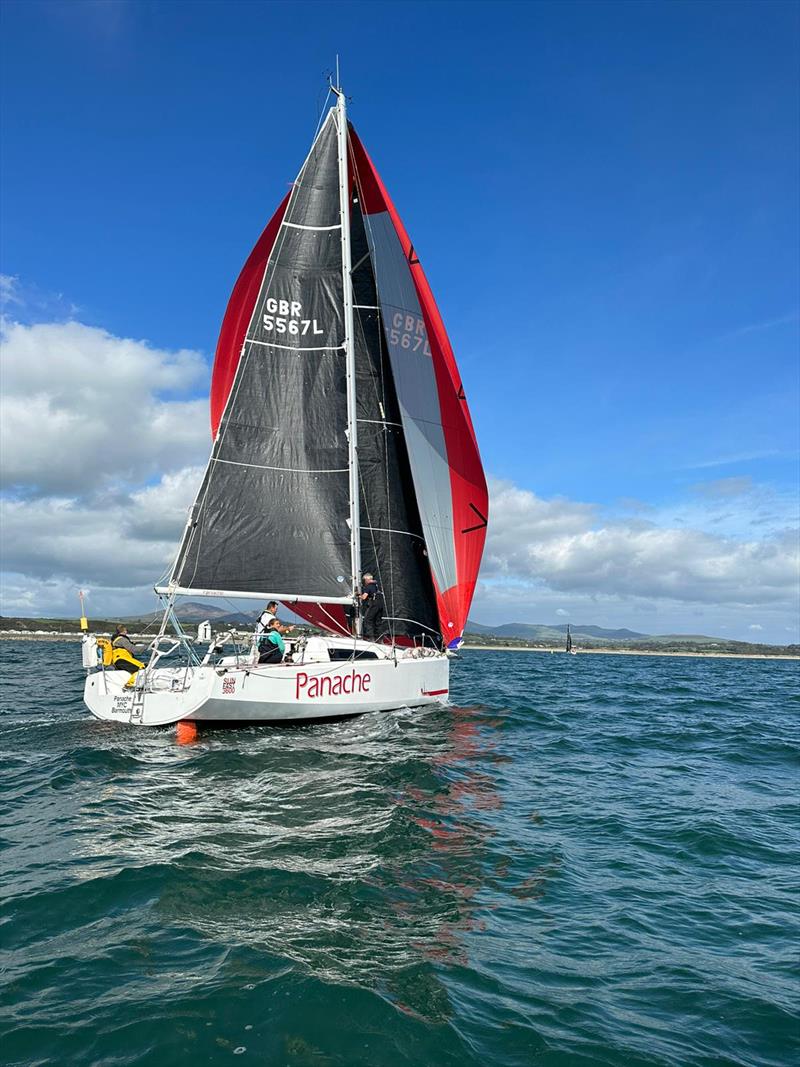 Pwllheli Autumn Challenge Series Day 1 - Panache photo copyright Andrew Hall taken at Pwllheli Sailing Club and featuring the IRC class