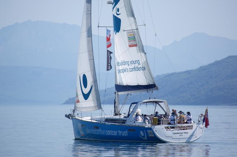 Caledonian Hero sailing on a Trust trip in Scotland photo copyright Martin Allen Photography taken at  and featuring the IRC class