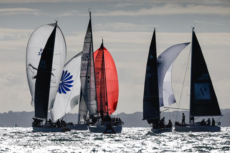 42nd Hamble Winter Series - Week 2 - photo © Paul Wyeth / www.pwpictures.com