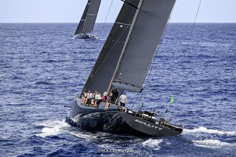 Leopard 3 and Bullitt during the 44th Rolex Middle Sea Race - photo © Rolex / Kurt Arrigo