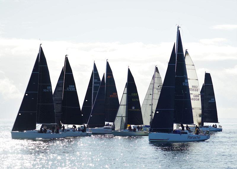 Pwllheli Autumn Challenge Series week 3 photo copyright Angela Jenkinson taken at Pwllheli Sailing Club and featuring the IRC class