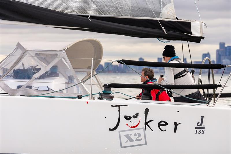 Joker X2 ready for her first big outing - Melbourne to Devonport Rudder Cup photo copyright Andrew Hewison taken at Ocean Racing Club of Victoria and featuring the IRC class