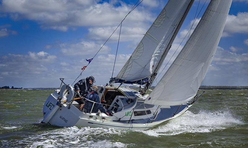 UFO - Mersea Week 2023 photo copyright Chrissie Westgate taken at West Mersea Yacht Club and featuring the IRC class