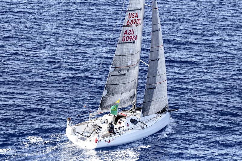 2023 Rolex Middle Sea Race - Red Ruby, Sail no: USA 68900, Model: Sun Fast 3300, Skipper: Christina & Justin Wolfe, Owner: Christina & Justin Wolfe photo copyright Kurt Arrigo taken at Royal Malta Yacht Club and featuring the IRC class