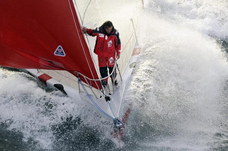 Andrea Mura – Route du Rhum – October 2010 photo copyright AFPA taken at  and featuring the IRC class