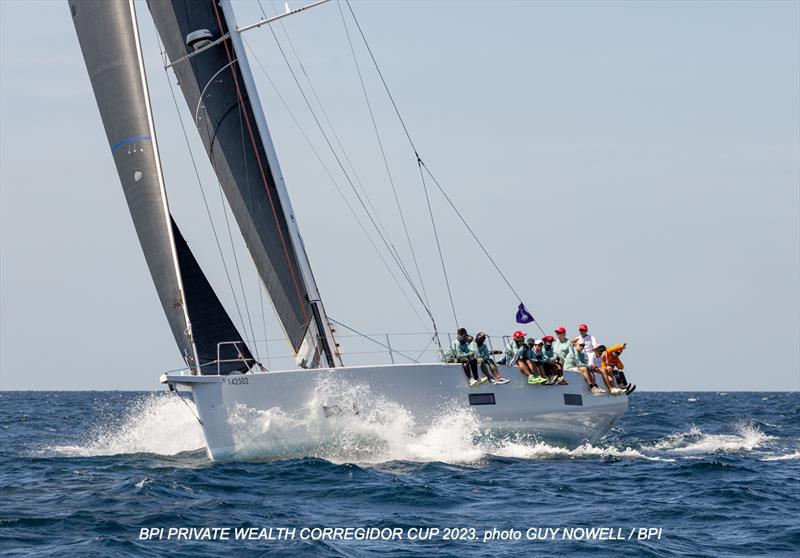 Belatrix at flank speed. BPI Corregidor Cup 2023 - photo © Guy Nowell / BPI