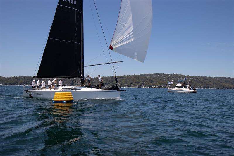 Gerry Hatton's last Bushranger on the path to winning earlier this year - Pittwater Regatta - photo © RPAYC Media