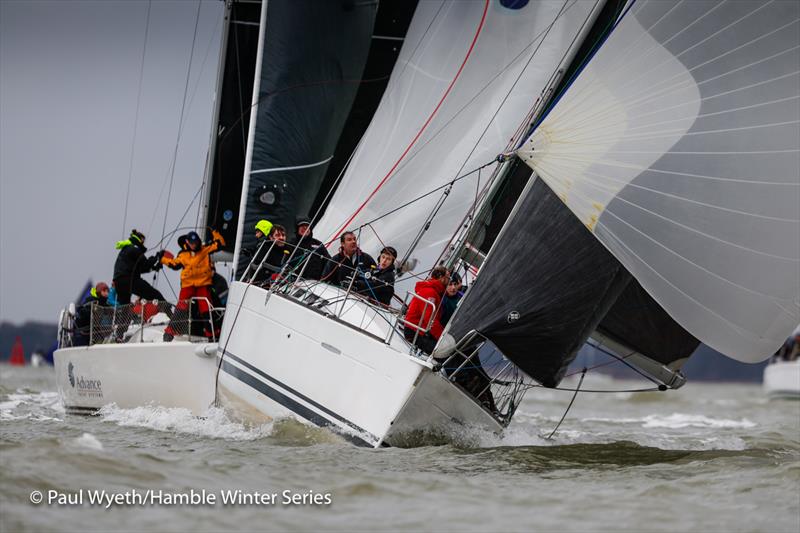 Hot Rats - 42nd Hamble Winter Series - Week 8 photo copyright Paul Wyeth / www.pwpictures.com taken at Hamble River Sailing Club and featuring the IRC class