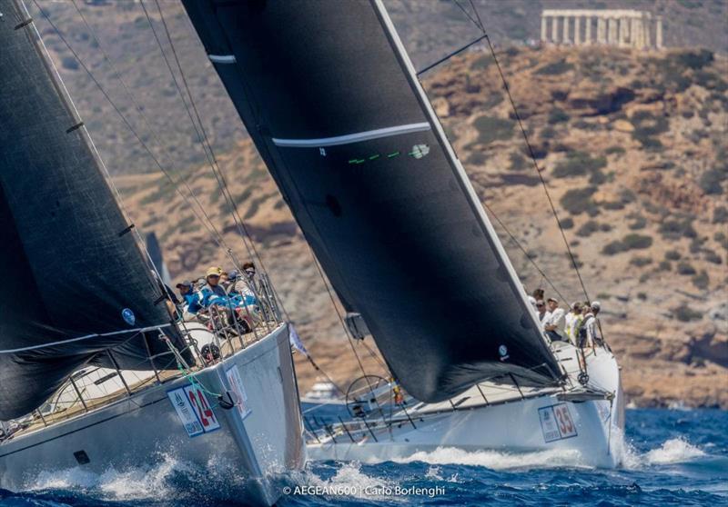 AEGEAN 600 photo copyright Carlo Borlenghi / AEGEAN 600 taken at Hellenic Offshore Racing Club and featuring the IRC class