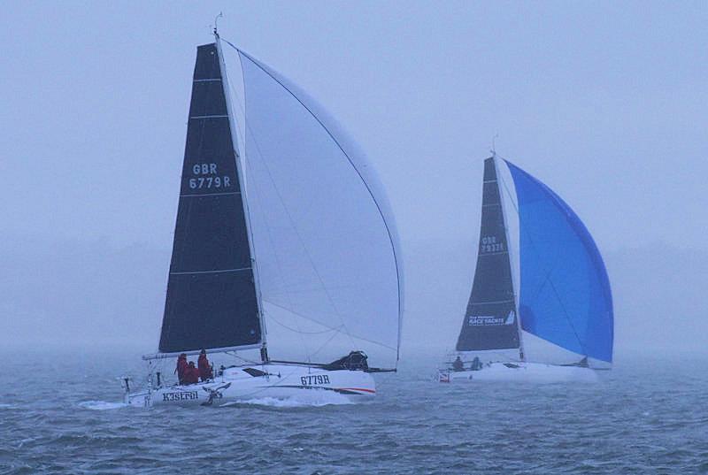 Sea Ventures Super Series Test Event Round 4, Hamble photo copyright John Green taken at Island Sailing Club, Cowes and featuring the IRC class