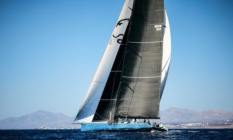 RORC Transatlantic Race 2024 - The mighty Farr 100 Leopard 3 (MON) photo copyright Robert Hajduk taken at Royal Ocean Racing Club and featuring the IRC class