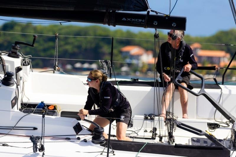 Gavin Howe and Maggie Adamson have raced over 10,000 miles together photo copyright Arthur Daniel / RORC taken at Royal Ocean Racing Club and featuring the IRC class