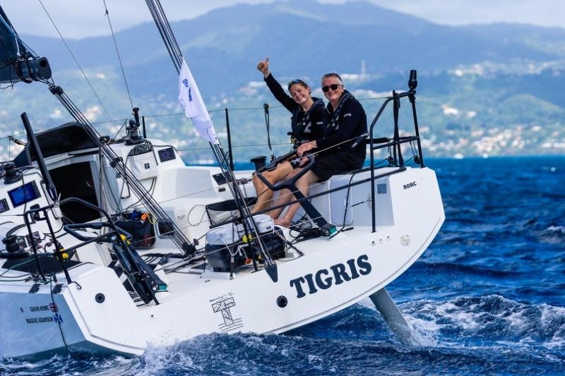 Gavin Howe & Maggie Adamson win IRC Two-Handed in Grenada on Sun Fast 3600 Tigris (GBR) photo copyright Arthur Daniel taken at Royal Ocean Racing Club and featuring the IRC class