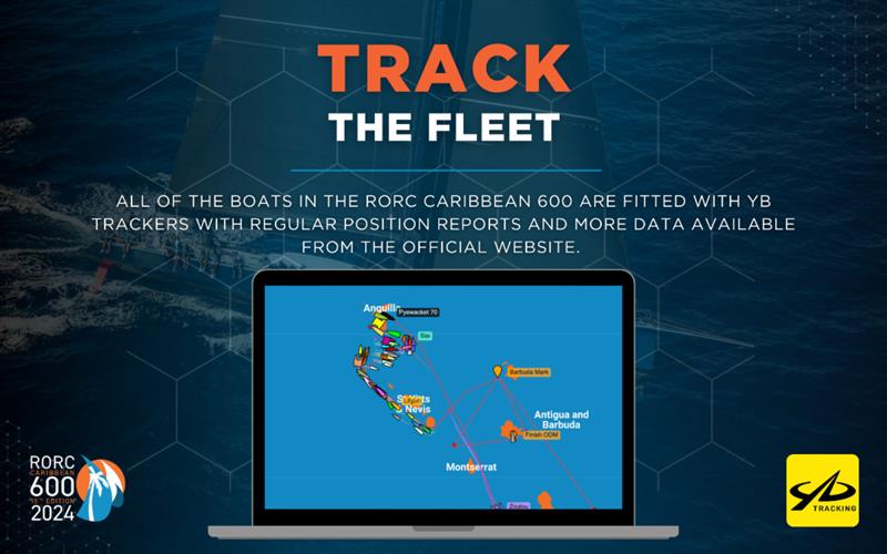 2024 RORC Caribbean 600 - Track the Fleet photo copyright RORC taken at Royal Ocean Racing Club and featuring the IRC class