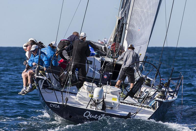 Quest was an early Super 50 entry - Sydney Harbour Regatta photo copyright Andrea Francolini / ABRW taken at Middle Harbour Yacht Club and featuring the IRC class