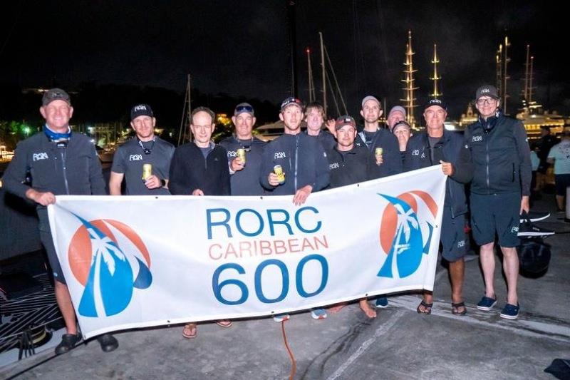 Niklas Zennström's Team on his Carkeek 52 Rán (SWE) - RORC Caribbean 600 photo copyright William Simpson taken at Royal Ocean Racing Club and featuring the IRC class