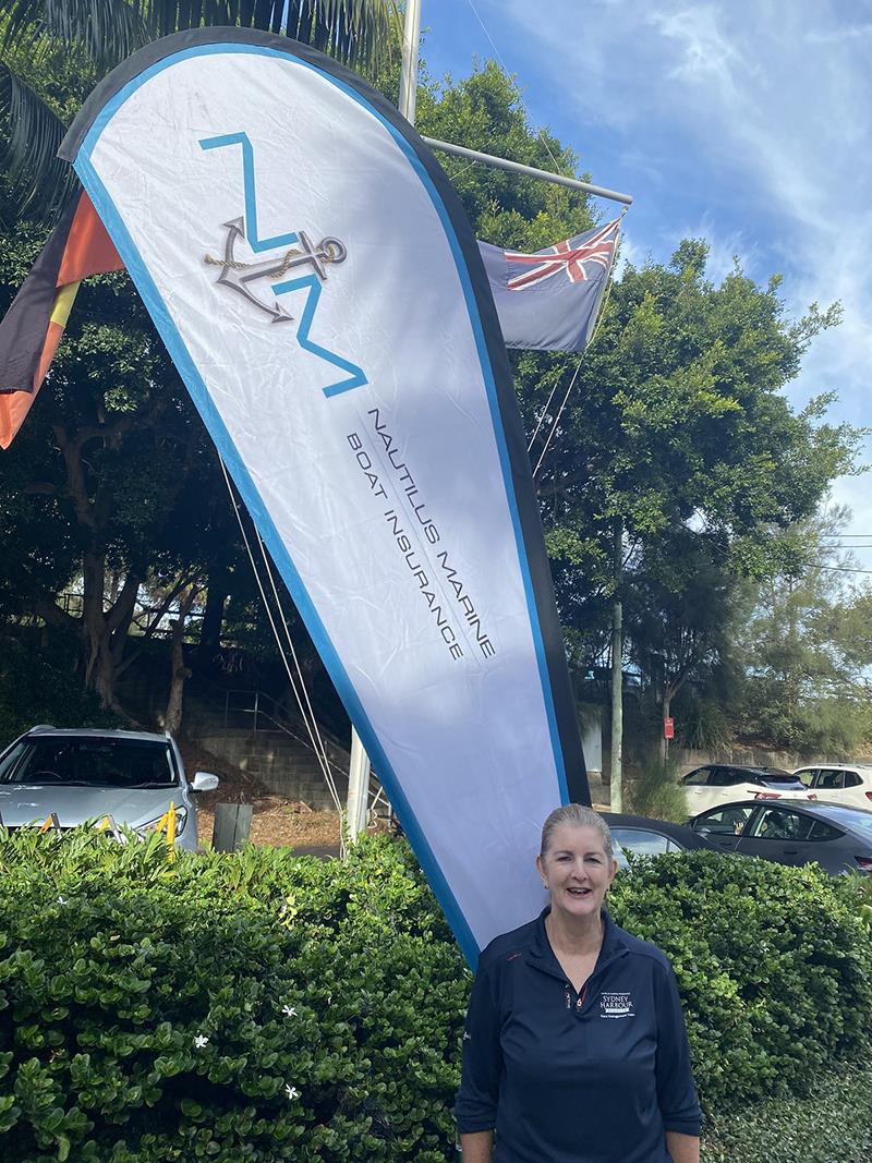 Jenni Birdsall at MHYC this morning - 2024 Nautilus Marine Insurance Sydney Harbour Regatta - photo © Di Pearson