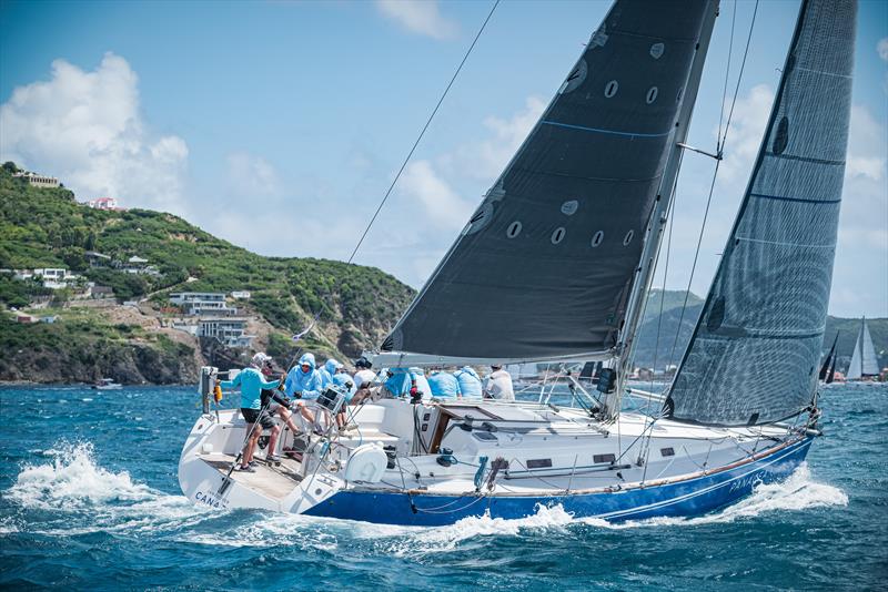 Panacea X returned with the same charter crew to claim first place in their class for the second year in a row at the St. Maarten Heineken Regatta - photo © Laurens Morel
