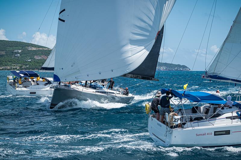 A variety of well-matched fleets and courses provided a great mix of racing for bareboats, raceboats, cruisers and catamarans alike photo copyright Laurens Morel taken at Sint Maarten Yacht Club and featuring the IRC class